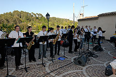 JMSU Brass Band à Biot en 2008