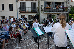 JMSU Brass Band à Biot en 2008