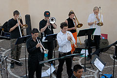 JMSU Brass Band à Biot en 2008