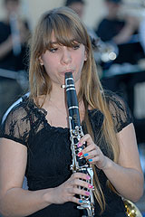 JMSU Brass Band à Biot en 2008