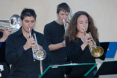 JMSU Brass Band à Biot en 2008