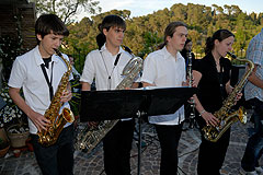 JMSU Brass Band à Biot en 2008