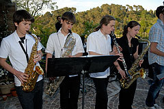 JMSU Brass Band à Biot en 2008