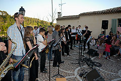 JMSU Brass Band à Biot en 2008