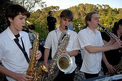 JMSU Brass Band à Biot en 2008