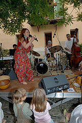 Yaël Angel à Biot en 2008