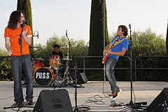 Le groupe de rock Puss à Biot en 2009