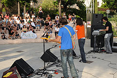 Le groupe de rock Puss à Biot en 2009
