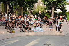 Le groupe de rock Puss à Biot en 2009