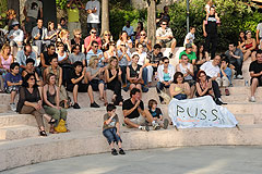 Le groupe de rock Puss à Biot en 2009