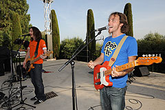 Le groupe de rock Puss à Biot en 2009