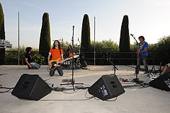 Le groupe de rock Puss à Biot en 2009