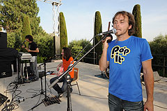Le groupe de rock Puss à Biot en 2009