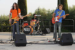 Le groupe de rock Puss à Biot en 2009