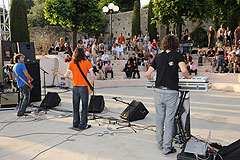Le groupe de rock Puss à Biot en 2009
