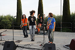 Le groupe de rock Puss à Biot en 2009