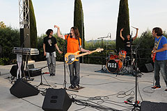 Le groupe de rock Puss à Biot en 2009