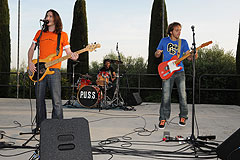 Le groupe de rock Puss à Biot en 2009
