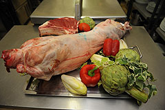 Les fournisseurs de Laurent Broussier, chef  du restaurant Le Jarrier à Biot