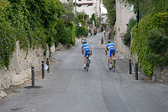 Course de cyclisme à Biot en mai 2008