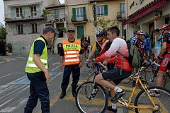 Course de cyclisme à Biot en mai 2008