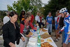 Course de cyclisme à Biot en mai 2008