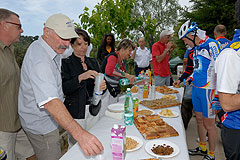 Course de cyclisme à Biot en mai 2008