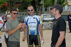 Course de cyclisme à Biot en mai 2008