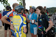 Course de cyclisme à Biot en mai 2008