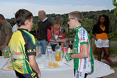 Course de cyclisme à Biot en mai 2008