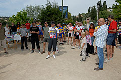 Course de cyclisme à Biot en mai 2008