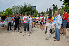 Course de cyclisme à Biot en mai 2008