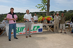 Course de cyclisme à Biot en mai 2008