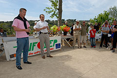 Course de cyclisme à Biot en mai 2008