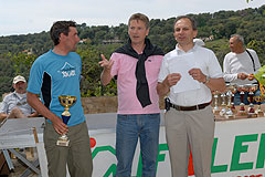 Course de cyclisme à Biot en mai 2008