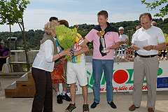 Course de cyclisme à Biot en mai 2008
