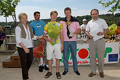Course de cyclisme à Biot en mai 2008