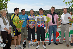 Course de cyclisme à Biot en mai 2008