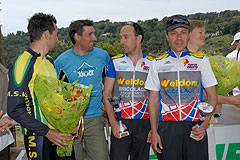 Course de cyclisme à Biot en mai 2008