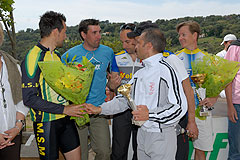 Course de cyclisme à Biot en mai 2008