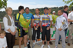 Course de cyclisme à Biot en mai 2008