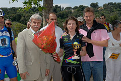 Course de cyclisme à Biot en mai 2008