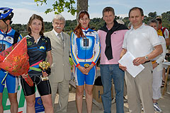 Course de cyclisme à Biot en mai 2008