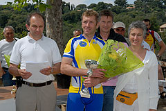 Course de cyclisme à Biot en mai 2008