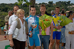 Course de cyclisme à Biot en mai 2008