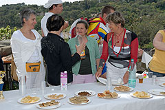 Course de cyclisme à Biot en mai 2008