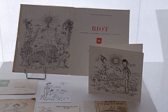 Exposition Peynet à Biot en 2008