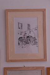 Exposition Peynet à Biot en 2008