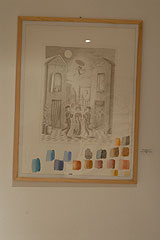 Exposition Peynet à Biot en 2008