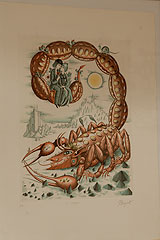 Exposition Peynet à Biot en 2008